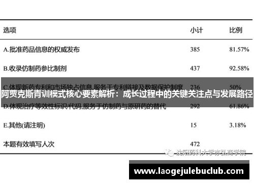 阿贾克斯青训模式核心要素解析：成长过程中的关键关注点与发展路径